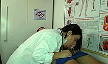 Nurse Gets Horny Seeing Patient's Huge Erection and Starts Dirty Foreplay