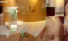 Tied Brunette Student Teased to Desperate Orgasm Denial