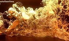 dulce miller's tight latina ass tempts first huge interracial dap stretch