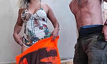 Risky outdoor construction fuck bareback anal creampie for juicy latina vagninho and luna oliveira