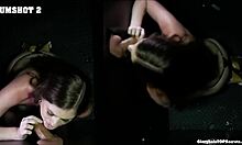 fuck yes alexis keep swallowing my monster cock cum down your teen throat at gloryhole