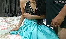 Peek at this desi teacher's juicy ass getting bent over for big cock doggystyle