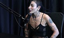 dava's hardcore dance lesson depression treatment turns wild with caroleta roots on sheer red