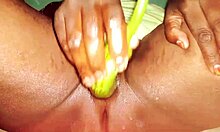 indian desi bhabhi rams brinjal deep into shaved wet pussy hardcore