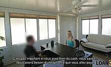 loan4k hot go-go dancer strips then rides cock hard after interview can't resist money?