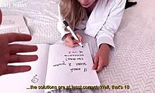 GIVE MY STEPSISTER A CREAMPIE FOR HER STUPIDITY! BAREFOOT CLOSE-UP POUNDING!