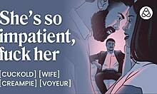 wanna see this wife get shared by friend while hubby watches?