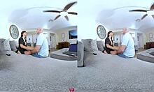 Catalina cruz vr girlfriend mistress in lingerie stockings heels hooters melons pov