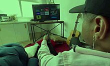 brazilian blonde milf liberal stuffs all holes in wild gangbang orgy