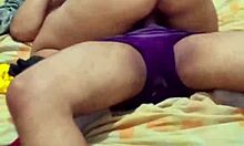 whoa, this personal trainer gives his married blonde milf student a private lesson in doggy and cowgirl anal without a condom