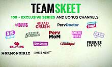 busty 18+ babe's tits grew overnight surprise