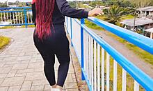 a thick latina with massive jiggling ass takes cash then fucks hard for every dollar