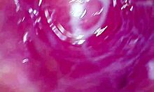 ever seen a camera dive deep inside capturing her wet orgasm?