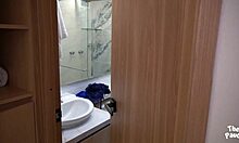 hey babe, sharing the bed with my sexy milf stepmom wakes up her wild desires for delicious fucking