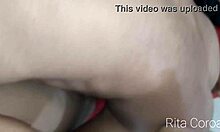 son's cousin spots me in lingerie in living room fucks me hard with milf cumshot