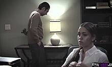 alina lopez seduces pervert counselor fucking hard for better grades taboo student scene