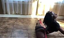 super bendy amateur babe shows off flexible body poses