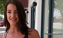 perky tits teen flashes ass hardcore pov in public outdoor voyeur spots