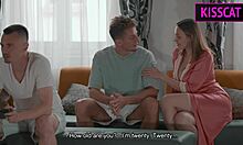 s5e3 matthew fucks hot milf sharing bed with oblivious stepson