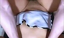 sensual stepmom tempts shy stepson pleasures rainy apartment afternoon