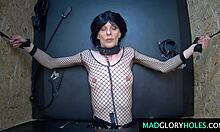 Amateur czech party girls bound in gloryhole club suck monster cocks fuck doggystyle with dildos gangbang