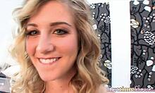 so this hottie gets impaled on monster cock right after her interview