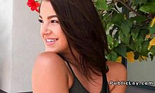 perky tits teen flashes ass hardcore pov in public outdoor voyeur spots