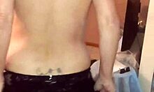 Velvet Rain masturbates wildly with huge toys before intense maledom squirting fuck