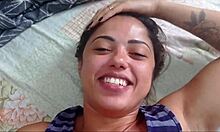 Cheating wife bent over doggystyle taking monster cock creampie revenge fuck