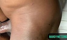 juicy pussy is the perfect menu for hungry neighbor's tongue and cock