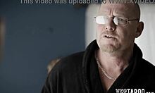 Latina teen babysitter bent over roughly pounded by boss's big cock doggystyle