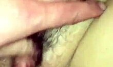 fucking chubby girl pounds her huge saggy boobs close-up pussy orgasm