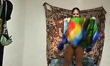 pervy stepdad rams stepdaughter's ass on bf video call swallows cum 😈🍑💦