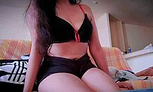 Mi Madrastra Mexicana Tetonas Chupa Verga Como Loca - Oral Casero Real con Hijastro.