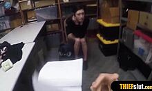 Petite emo brunette teen roughly fucked doggystyle bent over