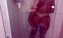 Cheating wife bent over doggystyle taking monster cock creampie revenge fuck
