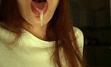 Watch this passionate girl's multiple hot cumshot moments