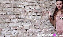 whoa elilith noir strips naked after hot posing 😍 all natural teen babe 🔥