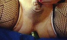 wanna see this tranny slam a dildo deep in her ass until she cums hard?