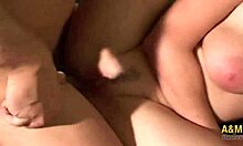 we hit lesbian pep show and end up gangbanging those hot spanish blondes