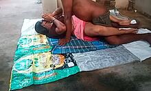 Desi Aunty Rides Young Boy's Cock in Bedroom Bathroom Workout!