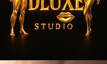 Neighbor's pussy overflows with fresh creamy load inside