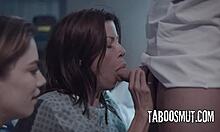 alexis fawx and bobbi dylan in wild taboo threesome!