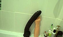 imagine this plump bbw milf in bath shaking big ass doggystyle with dildo toys hairy pussy orgasm