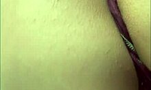 beautiful latina plays with toys aching for her hot roommate's return