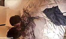 Japanese College Girl Emyumi Trembles in First Love Hotel Fingering Squirting Orgasm Frenzy Ah Face Convulsions