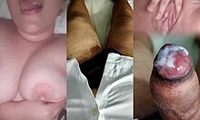 my ex girlfriend teases tits till i cum hard