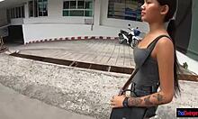 after market stroll and breakfast we sneak quickie fuck in shop 😏💦