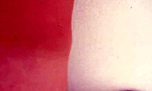 Blonde cutie endures first rough deepthroat pounding ending in belly cumshot