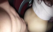 i bent over for voyeur doggy cumshot by truck driver public car